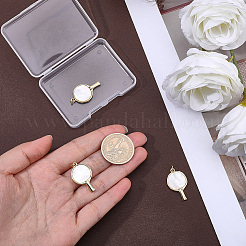 4Pcs Natural Shell Pendants&nbsp;KK-BBC0028-72