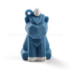 PVC Faceted Cartoon Unicorn Pendants&nbsp;FIND-B002-12