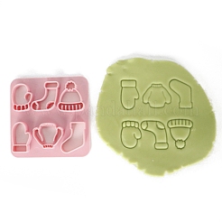 Christmas Theme ABS Plastic Plasticine Tools&nbsp;CELT-PW0003-003C