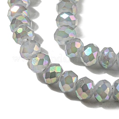 Electroplate Glass Beads Strands&nbsp;GLAA-F078-FR15