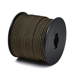 編んだ丸鋼線  DIYブレスレット用  ゴールド  3.2mm&nbsp;OCOR-D300-28
