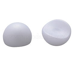 ABS Plastic Imitation Pearl Cabochons&nbsp;MRMJ-Q092-6mm-B01