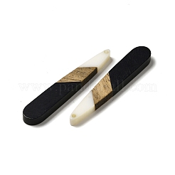 Opaque Resin & Walnut Wood Pendants&nbsp;RESI-D060-A-06