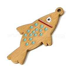 Stainless Steel Enamel Pendants&nbsp;STAS-I065-01G-01