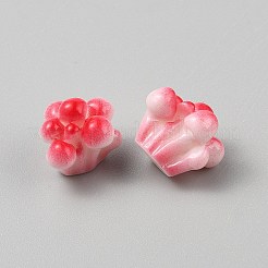 人形用ミクロ風景シミュレーションキノコポットガーデニング  クリムゾン  11x15x13mm&nbsp;RESI-WH20009-11F