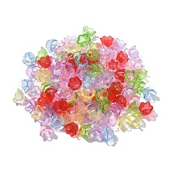 Transparent Acrylic Bead Caps&nbsp;MACR-CJC0006-01