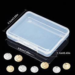 32Pcs 2 Style Brass Charms&nbsp;KK-SC0002-54