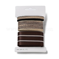9 Yards 3 Styles Polyester Ribbon&nbsp;SRIB-C002-08D