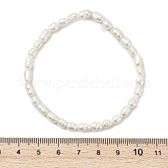 Natural Cultured Freshwater Pearl Beaded Stretch Bracelets for Women&nbsp;BJEW-JB13706