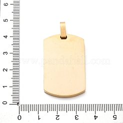 304 Stainless Steel Micro Pave Cubic Zirconia Pendants&nbsp;STAS-U043-22G