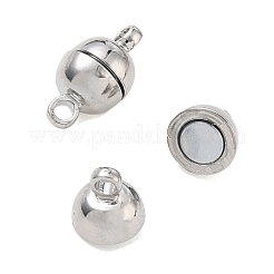 Brass Magnetic Clasp with Loop&nbsp;KK-CBAB1AF-29P