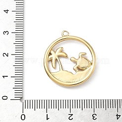 304 Stainless Steel Enamel Pendants&nbsp;STAS-L022-565G-01