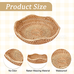 Rattan Storage Bbasket&nbsp;AJEW-WH20054-338A