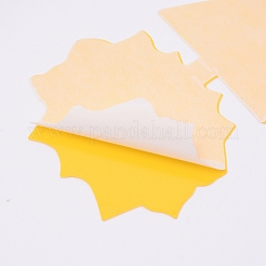 プラスチック製の粘着トラップ  屋内および屋外用の真菌ブナトラップキラー  花  きいろ  12.5x7.8x0.05cm&nbsp;LS-AJEW-WH0155-72