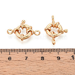 Brass Spring Ring Clasps&nbsp;LS-KK-G528-03G