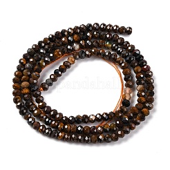 Natural Tiger Eye Beads Strands&nbsp;G-H003-B04-02A