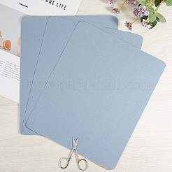 粘着布パッチ  長方形  ライトスチールブルー  280x260x0.6mm&nbsp;DIY-WH20011-38F