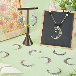 50Pcs Tibetan Style Alloy 2-Loop Connector Charms&nbsp;TIBE-SC0009-30