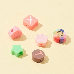 Handmade Polymer Clay Beads&nbsp;CLAY-FS0001-19