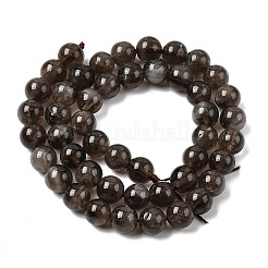 Natural Smoky Quartz Beads Strands&nbsp;G-B167-A09-8mm