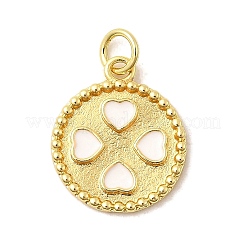 Brass Enamel Pendants&nbsp;KK-I378-20G-A