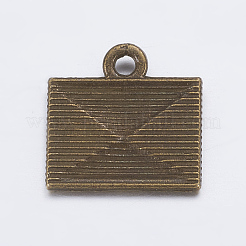 Tibetan Style Alloy Mail Charms&nbsp;LS-EA10712Y-AB