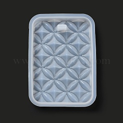 DIY Embossed Flower Pattern Pendant Silicone Molds&nbsp;DIY-G079-01F