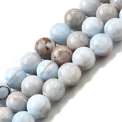 Natural Striped Stone Beads Strands&nbsp;G-D315-A01-01-6mm