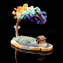 7 Chakra Gemstone Tree Ornaments&nbsp;TREE-PW0002-09
