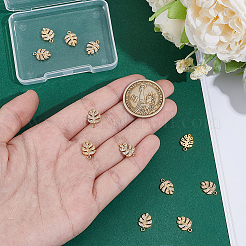 12Pcs Brass Micro Pave Cubic Zirconia Pendants&nbsp;KK-UN0006-02