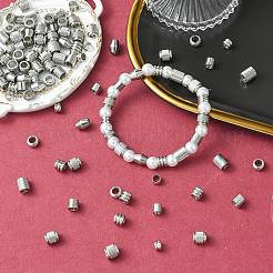 100Pcs 10 Styles 303 & 201 Stainless Steel European Beads&nbsp;STAS-CJ0002-78