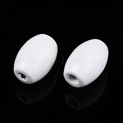 Spray Painted Schima Wood Beads&nbsp;WOOD-T032-29A-02