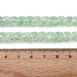 Crackle Transparent Glass Beads Strands&nbsp;GLAA-N069-03A-04