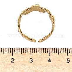 304 Stainless Steel Open Cuff Rings for Women&nbsp;RJEW-U060-01A-G
