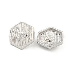 Non-Tarnish Hexagon 304 Stainless Steel Ear Studs&nbsp;EJEW-L290-019P