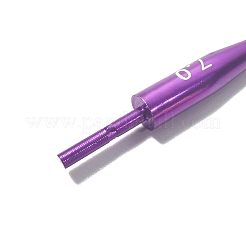 アルミかぎ針編みのフック針  かぎ針編みの裁縫道具を編むため  ミックスカラー  パッキング：250x145x30mm&nbsp;PW-WG16519-01