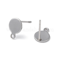 Non-Tarnish 304 Stainless Steel Ear Stud Components&nbsp;STAS-F227-19C-P