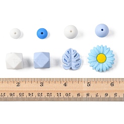 30Pcs Food Grade Eco-Friendly Silicone Beads&nbsp;SIL-FS0001-26A
