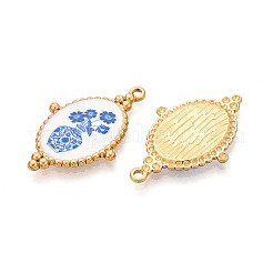 304 Stainless Steel Enamel Pendants&nbsp;STAS-OY002-91G-02