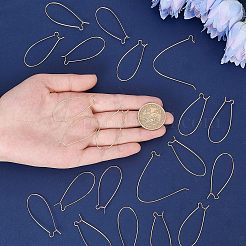 200Pcs Brass Hoop Earrings&nbsp;KK-NB0002-44
