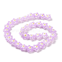 Transparent Glass Beads Strands&nbsp;LAMP-K037-07D
