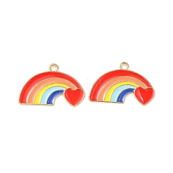 Alloy Enamel Pendants&nbsp;ENAM-D047-08LG