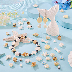 36Pcs 18 Styles Handmade Porcelain Beads&nbsp;PORC-TA0001-41