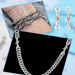 80pcs Tibetan Style Alloy Links/Connector&nbsp;TIBE-LP0001-12