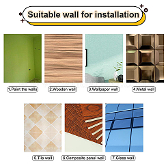Acrylic Self Adhesive Furniture Films&nbsp;DIY-WH0221-29A
