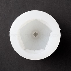 メリーゴーランド/カルーセルキャンドル食品グレードのシリコーン型  香りのよいキャンドル作りに  ホワイト  94x79mm  内径：50x51mm&nbsp;DIY-D061-01
