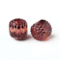 Electroplated Czech Glass Beads&nbsp;X-GLAA-G077-28A