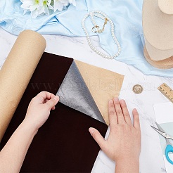 Self Adhesive Velvet Flocking Fabric&nbsp;FIND-WH0418-91C
