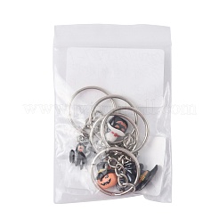 5Pcs Resin Keychains&nbsp;KEYC-FS00035-01