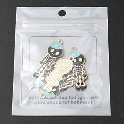 5Pcs Alloy Enamel Pendants&nbsp;ENAM-YW0001-49A